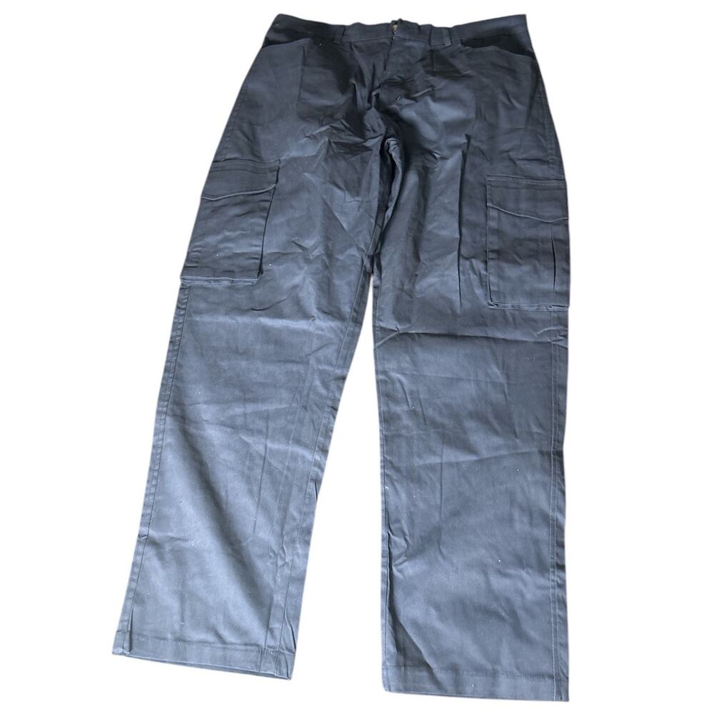 AIFARLD Men's Cargo Pants with Pockets Cotton Hiking Size 2XL NAVY BLUE